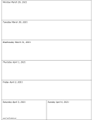 03/29/2021 Weekly Calendar-portrait calendar