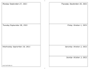 09/27/2021 Weekly Calendar-landscape calendar
