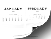 2021 CD Case Calendar calendar